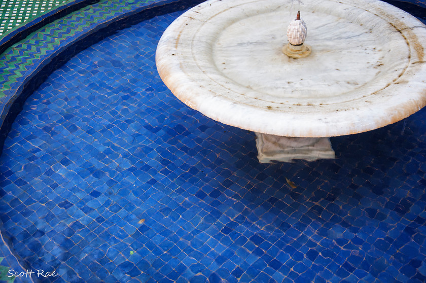Marrakech-Marjorelle-Gardens-Fountain 
 Keywords: morocco africa world abstract water