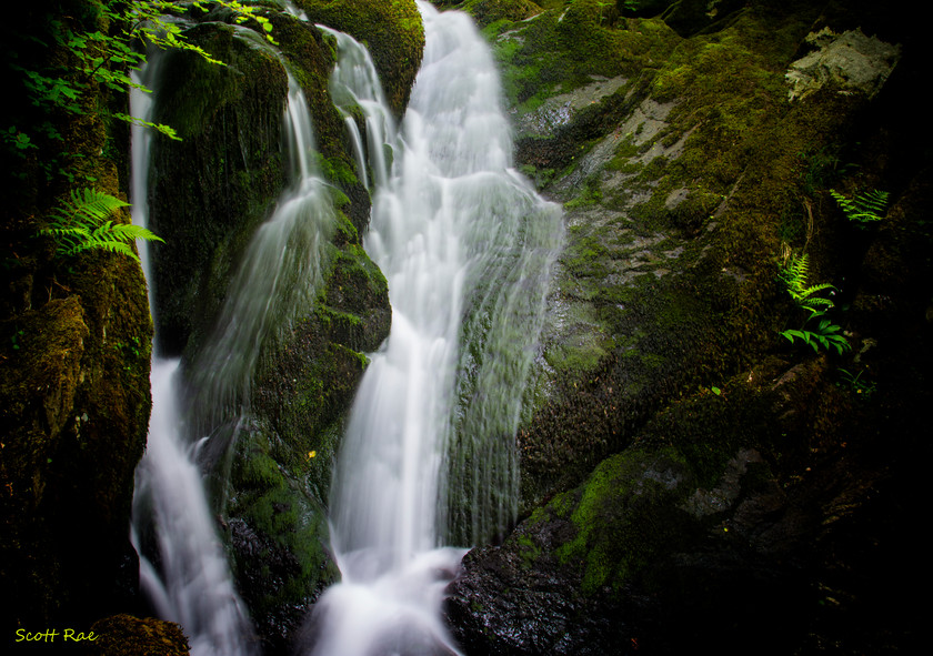 Silken-Falls-at-Stockghyll-Force 
 Keywords: uk nw england summer water waterfall river
