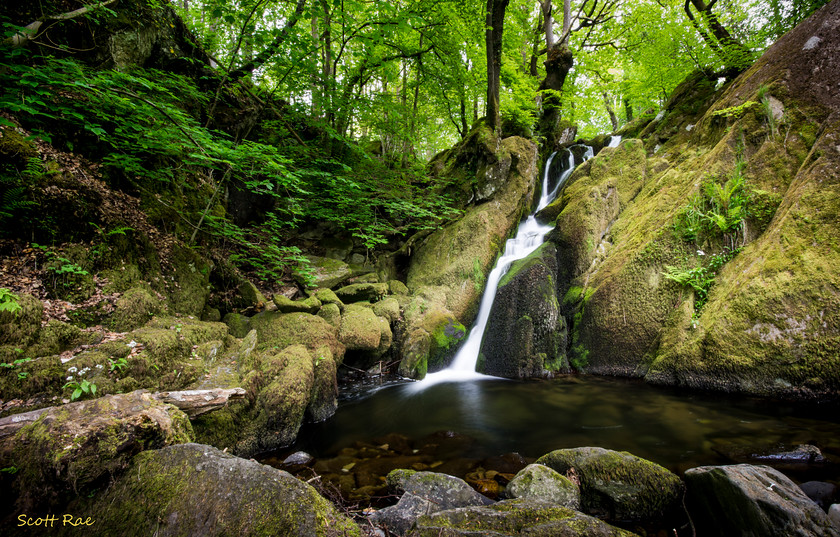 Stockghyll-Force 
 Keywords: uk nw england summer water waterfall river trees