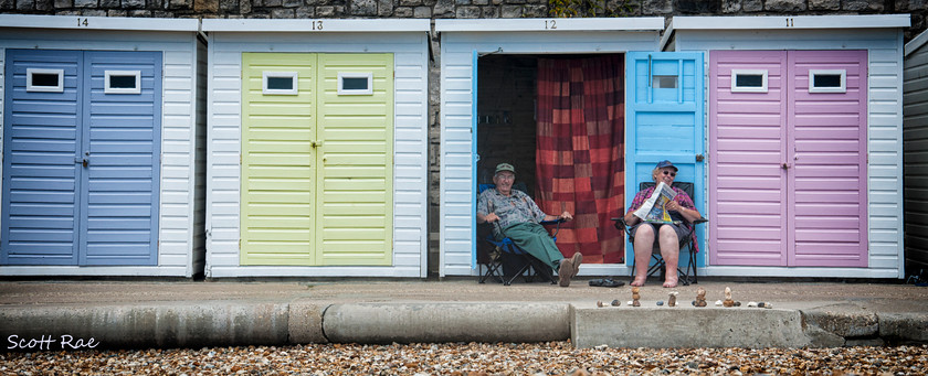 Summer at Lyme Regis 
 Keywords: UK summer england Devon SW sea coast people